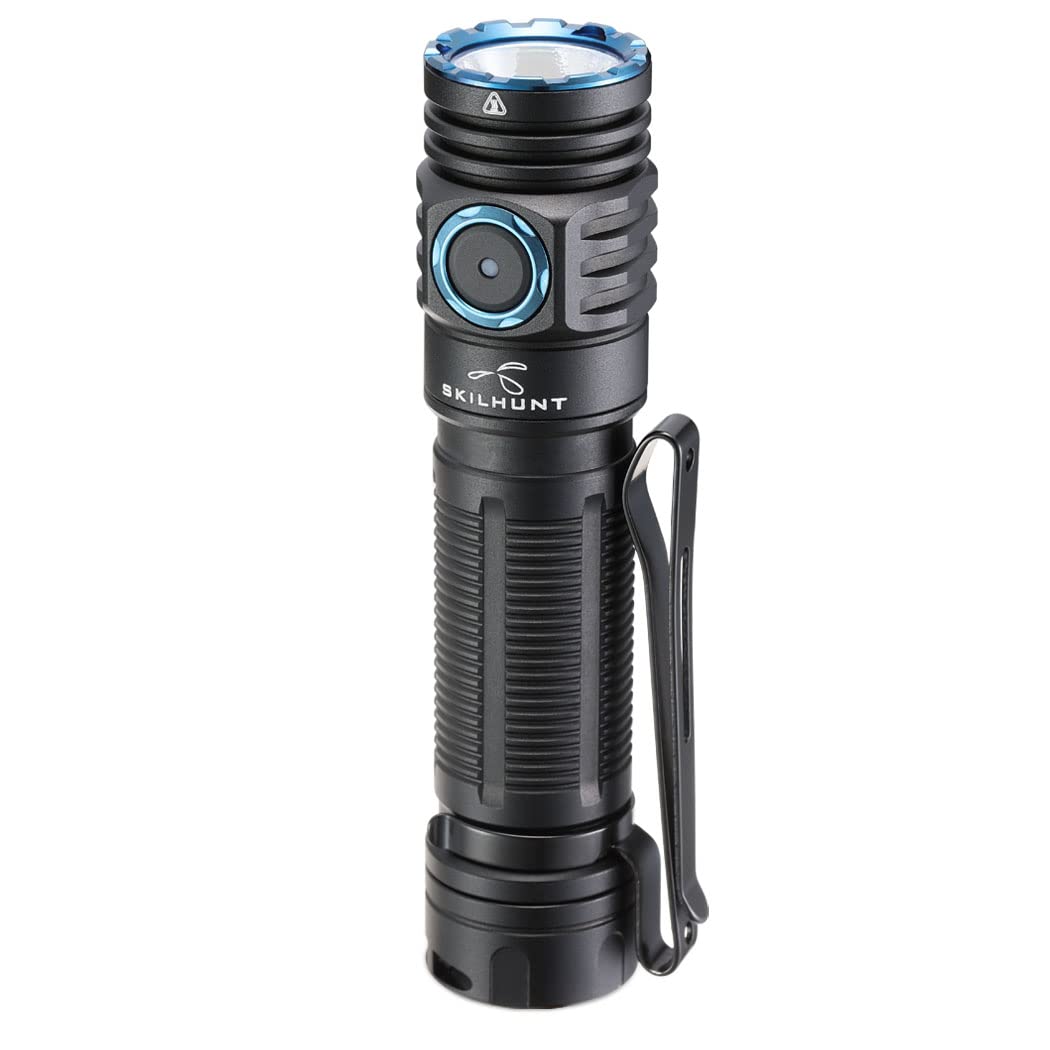 SKILHUNT M200 1400 Lumens Bright Magnetic USB Rechargeable LED Flashlight for Neutral White High EDC/Outdoor/Rescue/Search/Hiking/Emergency (Black,
SKILHUNT M200 1400 Lumens Bright Magnetic USB Rechargeable LED Flashlight for Neutral White High EDC/Outdoor/Rescue/Search/Hiking/Emergency (Black,