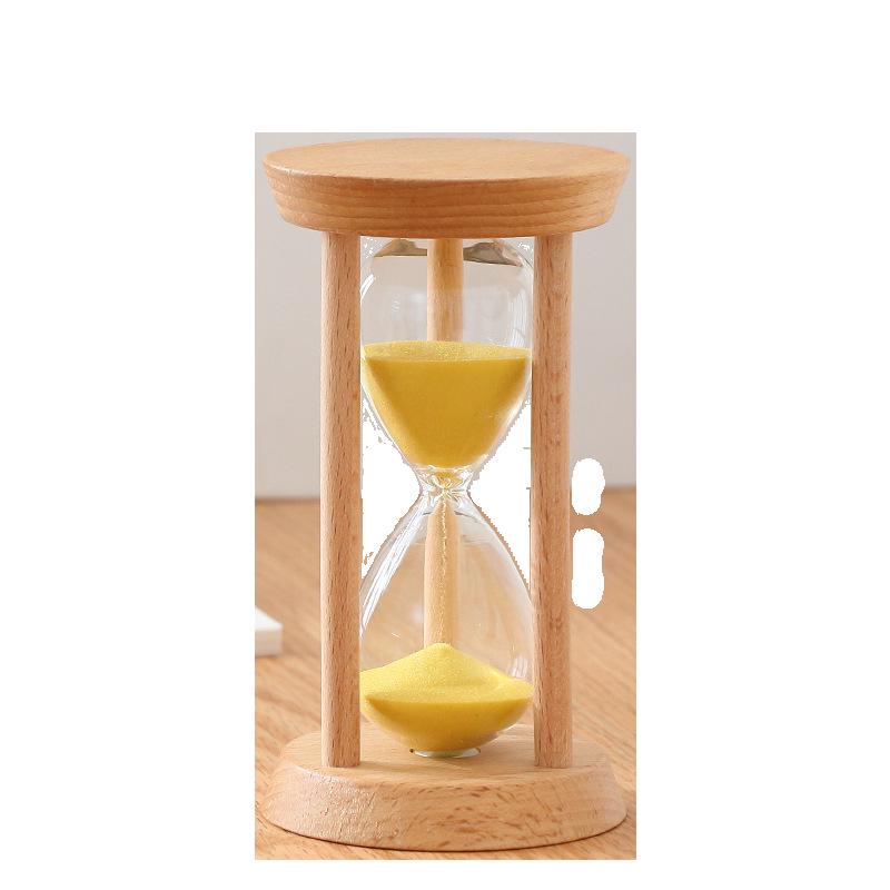 Minutes Round Wooden Framed Sand Timer Clock 30
Minutes Round Wooden Framed Sand Timer Clock 30