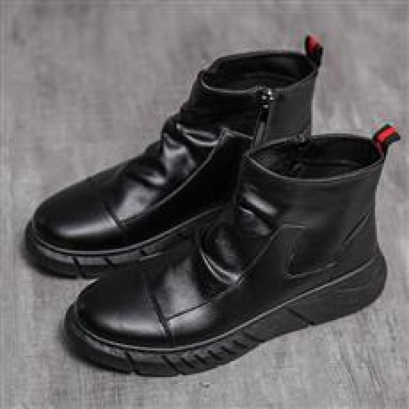 Spring new British style tooling boots men s black short boots trendy Martin boots high-top men s shoes fashionable and lightweight leather boots 39 чёрный
Spring new British style tooling boots men s black short boots trendy Martin boots high-top men s shoes fashionable and lightweight leather boots 39 чёрный