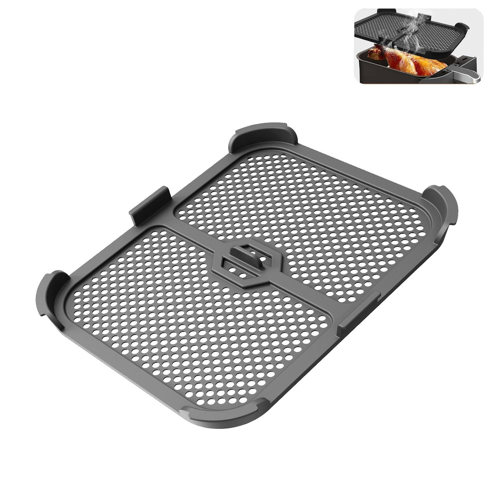 New 2-in-1 Fryer Silicone Guard for 400 45 DZ40, Reusable Heat Resistant Grease Splatter Shield, Food Grade -Oil Net Accessories one size
New 2-in-1 Fryer Silicone Guard for 400 45 DZ40, Reusable Heat Resistant Grease Splatter Shield, Food Grade -Oil Net Accessories one size