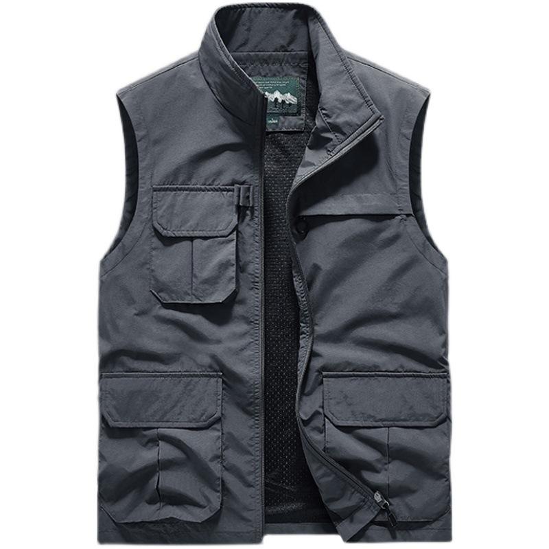 Outdoor Vest Men s Multifunctional Pocket Vest Fishing Vest Casual Thin Photography Vest Coat XXXXXL сірий
Outdoor Vest Men s Multifunctional Pocket Vest Fishing Vest Casual Thin Photography Vest Coat XXXXXL сірий