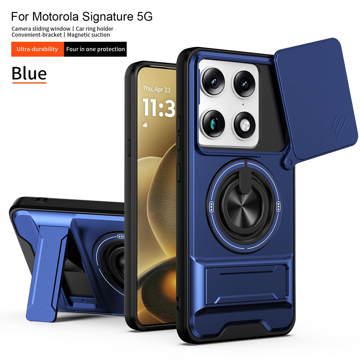Висувна кришка камери, сумісна з чохлом Motorola Signature з вбудованою кільцевою підставкою та складаною підставкою for Motorola Signature синій
Висувна кришка камери, сумісна з чохлом Motorola Signature з вбудованою кільцевою підставкою та складаною підставкою for Motorola Signature синій