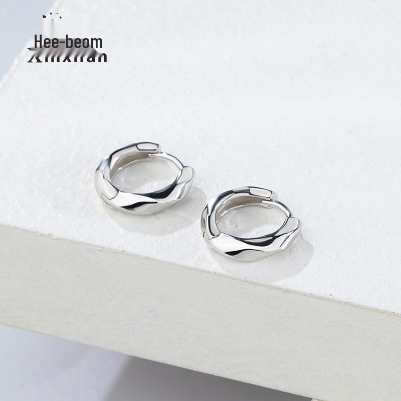 S925 Sterling Silver Irregular Stud Earrings for Women - European & American Style Simple Metal Design Platinum - S925
S925 Sterling Silver Irregular Stud Earrings for Women - European & American Style Simple Metal Design Platinum - S925