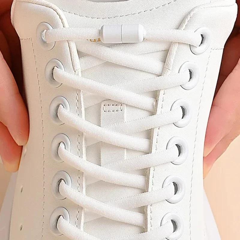 Elastic No Tie Shoelaces Semicircle Shoe Laces for Kids and Adult Sneakers Lazy Shoelace Quick Put on And Take Off Shoe Strings 100cm
Elastic No Tie Shoelaces Semicircle Shoe Laces for Kids and Adult Sneakers Lazy Shoelace Quick Put on And Take Off Shoe Strings 100cm