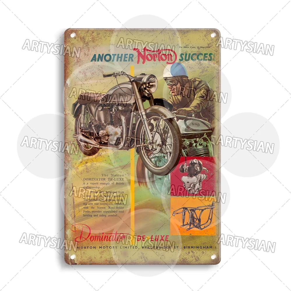 Artysian Classic Motorcycle Retro Metal Sign Vintage Motorbike Metal Plaque Norton Indian Jawa Ariel Favor Raleigh BSA Peugeot 20x30cm(7.8x11.8inch)
Artysian Classic Motorcycle Retro Metal Sign Vintage Motorbike Metal Plaque Norton Indian Jawa Ariel Favor Raleigh BSA Peugeot 20x30cm(7.8x11.8inch)
