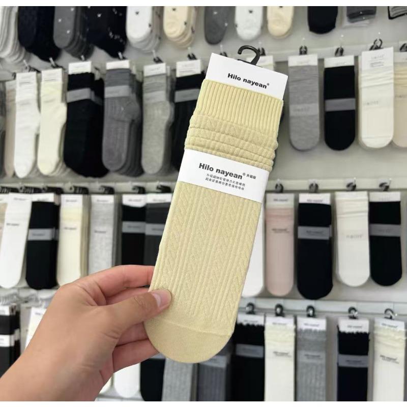 Women s Autumn and Winter Linen Patterned Calf Socks, Cream Grey Mid-calf Pile Socks for Women 1 pair жовтий
Women s Autumn and Winter Linen Patterned Calf Socks, Cream Grey Mid-calf Pile Socks for Women 1 pair жовтий