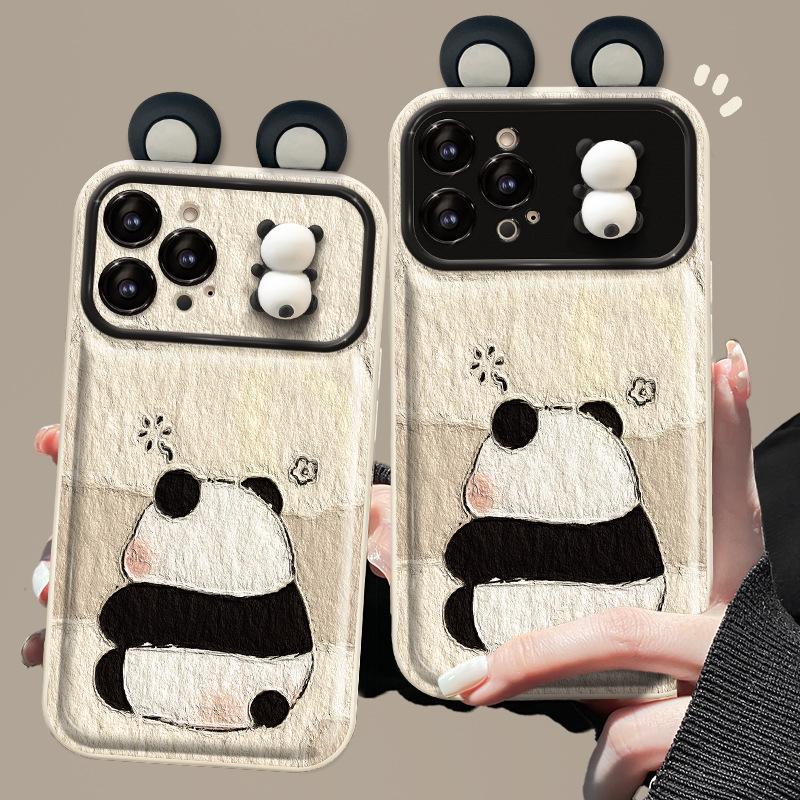 Applicable To Apple 15 Promax Mobile Phone Case IPhone 14 Panda Doll Pendant 13 Large Window Flip Mirror Xr iPhone 6s Plus
Applicable To Apple 15 Promax Mobile Phone Case IPhone 14 Panda Doll Pendant 13 Large Window Flip Mirror Xr iPhone 6s Plus