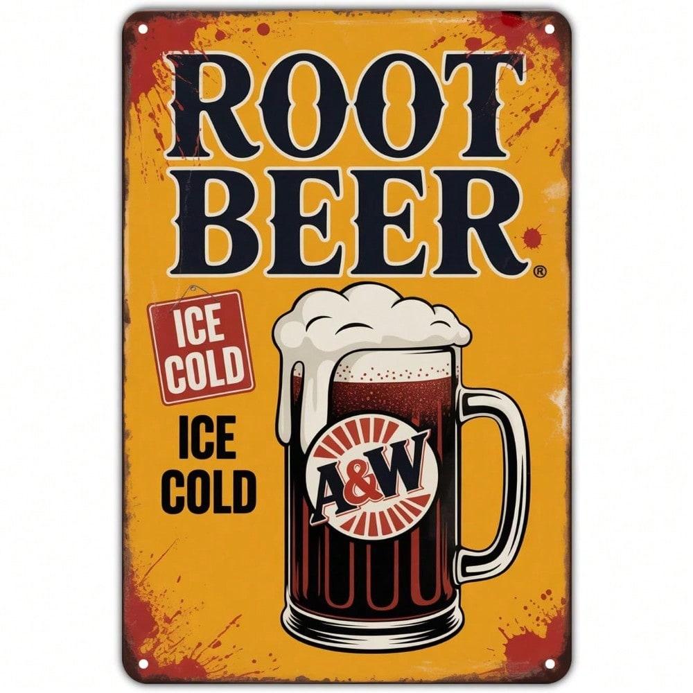 Vintage Tin Sign A&W Root Beer 8x12 Metal Wall Decor Retro Bar Cafe Home Man Cave Weatherproof Rustic різнокольоровий
Vintage Tin Sign A&W Root Beer 8x12 Metal Wall Decor Retro Bar Cafe Home Man Cave Weatherproof Rustic різнокольоровий