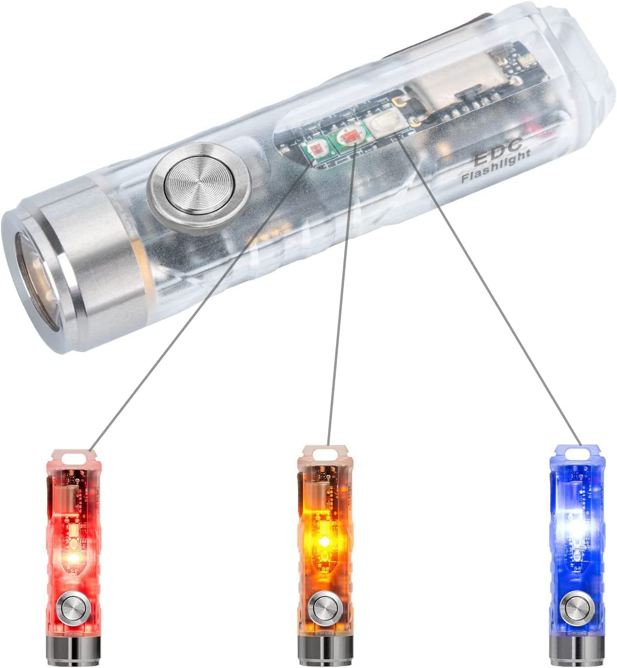 New RovyVon Aurora A8 G4 LED Keychain 650 Lumens Super Bright EDC Pocket 10 Great Gift for Camping Emergency Flashlight, Size, USB-C Rechargeable,
New RovyVon Aurora A8 G4 LED Keychain 650 Lumens Super Bright EDC Pocket 10 Great Gift for Camping Emergency Flashlight, Size, USB-C Rechargeable,