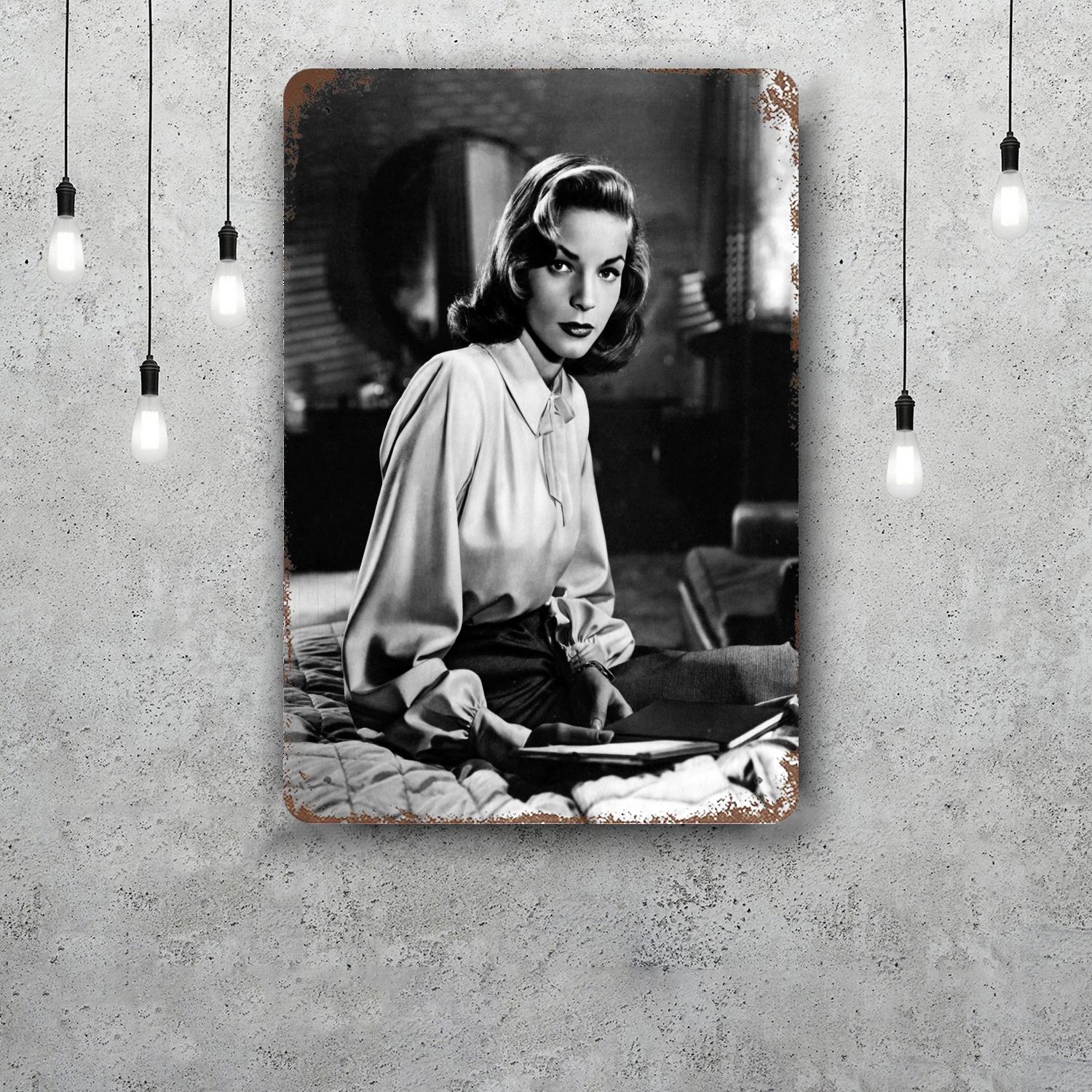 lauren bacall actor Classic Poster Rusty Metal Plaque Retro Decorative Plate Bar Man Cave Garage Club Metal Sign Wall Decoration 20x30cm(7.8x11.8inch)
lauren bacall actor Classic Poster Rusty Metal Plaque Retro Decorative Plate Bar Man Cave Garage Club Metal Sign Wall Decoration 20x30cm(7.8x11.8inch)