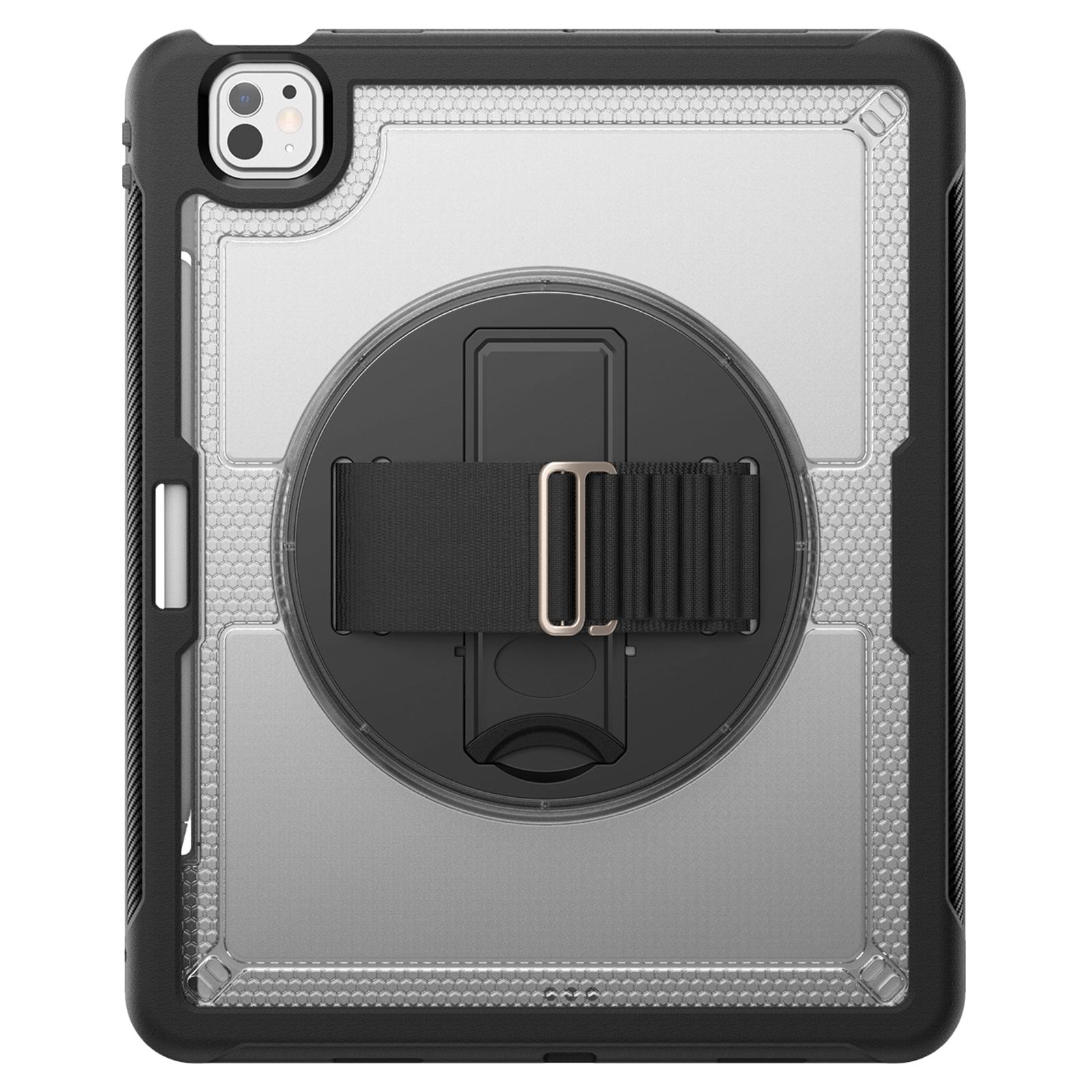 For iPad Pro 13 (2024) Case PC+TPU Tablet Cover Heat Dissipation Rotating Kickstand Transparent
For iPad Pro 13 (2024) Case PC+TPU Tablet Cover Heat Dissipation Rotating Kickstand Transparent
