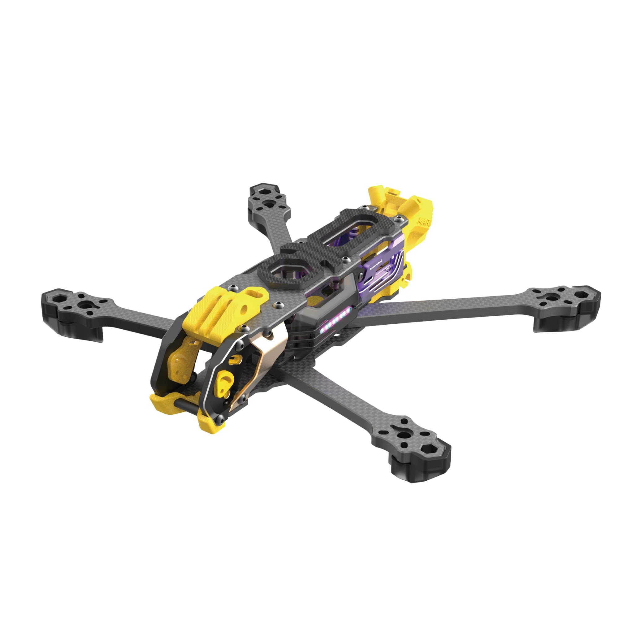 SpeedyBee Mario5 Pro version 5 inch FPV Drone Frame 226mm lightweight CNC aluminum alloy compatible with DJI O4 O3 air perfect for movie and freestyle
SpeedyBee Mario5 Pro version 5 inch FPV Drone Frame 226mm lightweight CNC aluminum alloy compatible with DJI O4 O3 air perfect for movie and freestyle