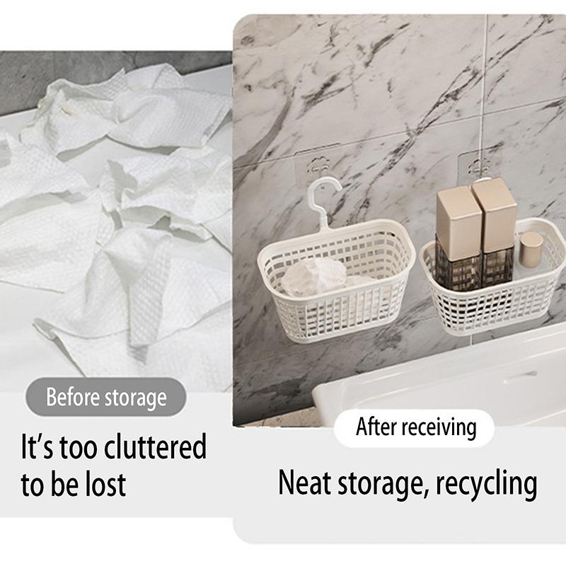 Белый настенный мусорный контейнер для полотенец для лица, многофункциональный, без перфорации, дренажный ящик для хранения всякой всячины, стеллаж для хранения
Белый настенный мусорный контейнер для полотенец для лица, многофункциональный, без перфорации, дренажный ящик для хранения всякой всячины, стеллаж для хранения