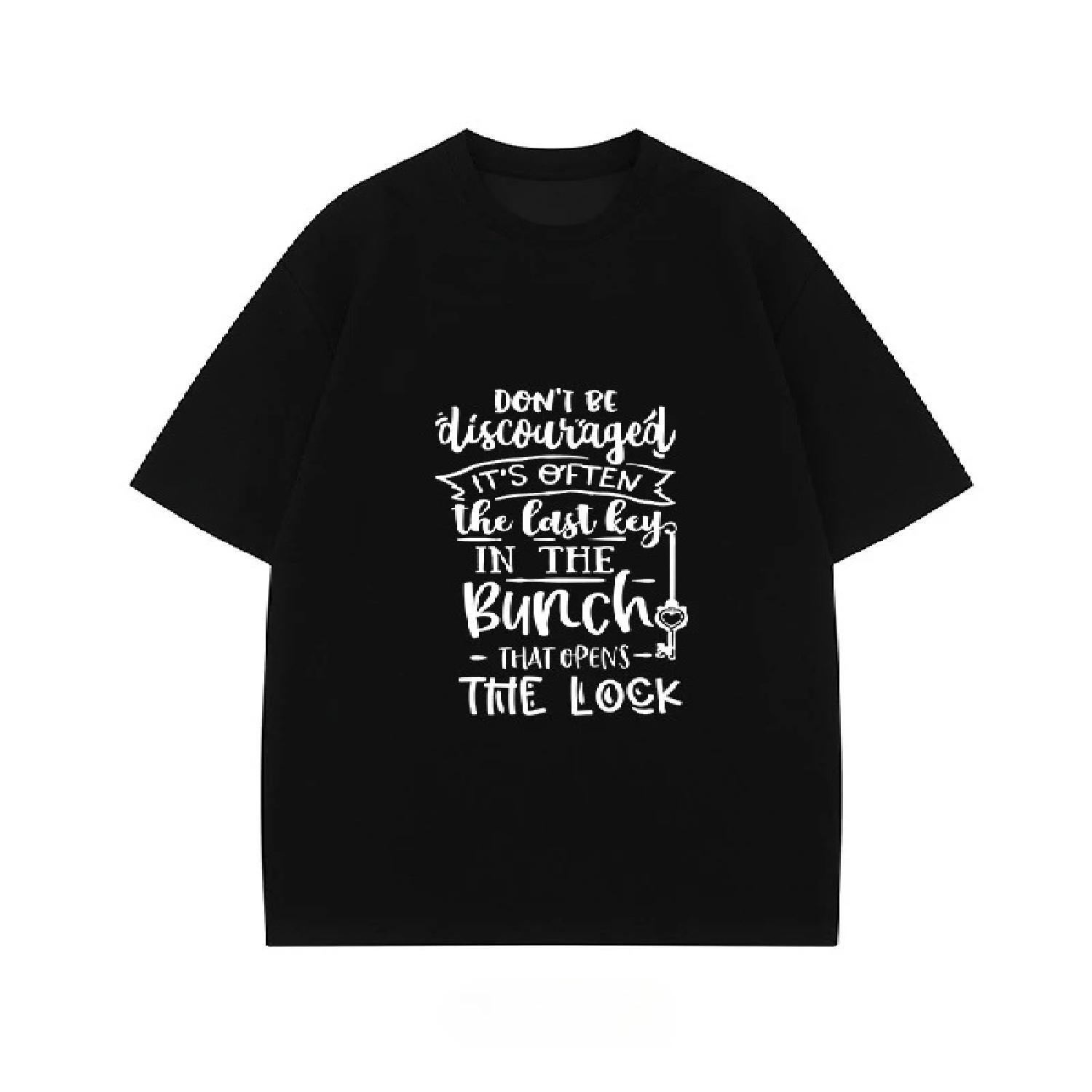 New Cotton Fashion and Inspirational Text Printed T-shirt for Summer 2025 Loose and Casual Short-sleeved Men s and Women s Tops S чёрный
New Cotton Fashion and Inspirational Text Printed T-shirt for Summer 2025 Loose and Casual Short-sleeved Men s and Women s Tops S чёрный