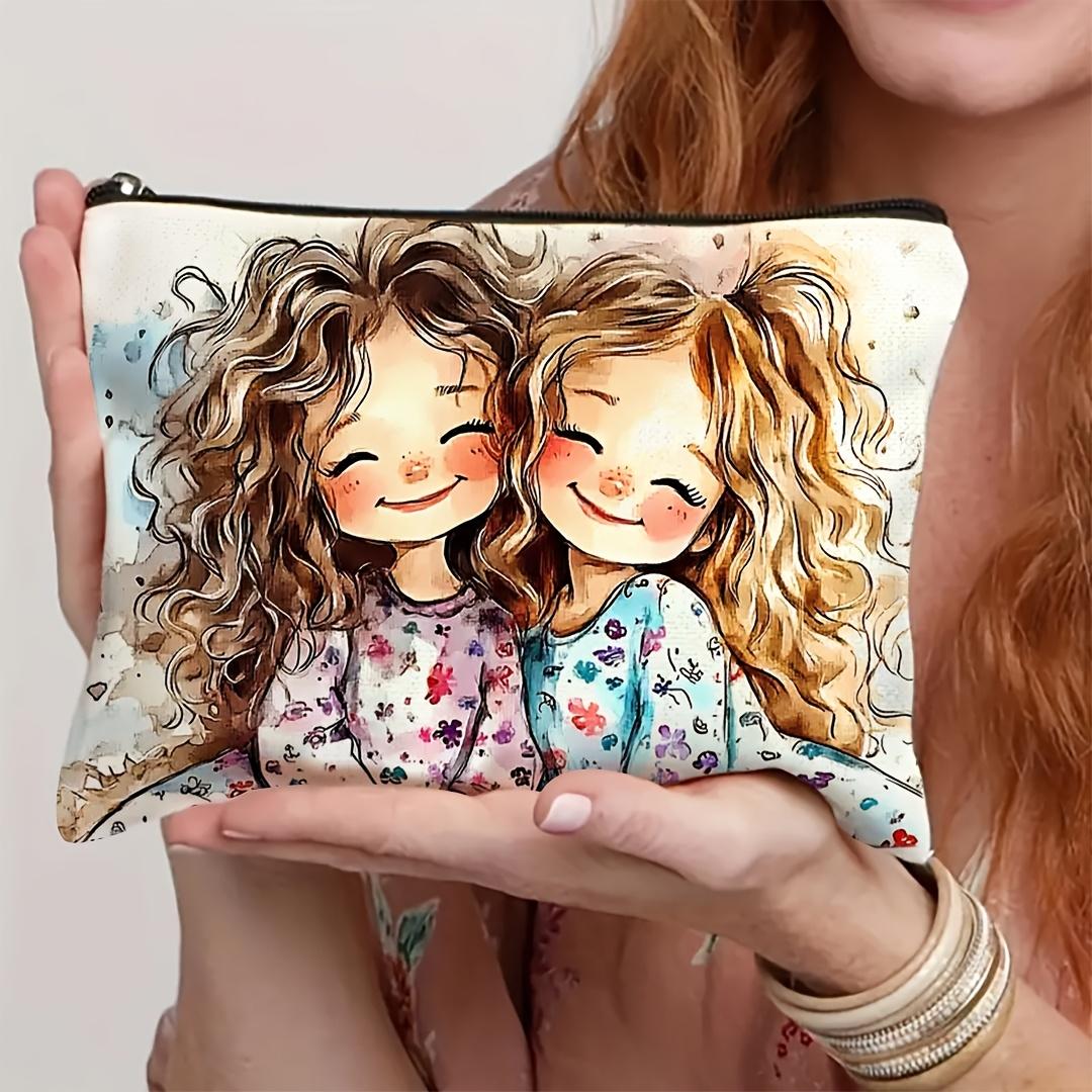 1pc Cute Girls Makeup Bag - Portable Linen Cosmetic Pouch | Vibrant Cartoon Design, Travel, Vacation, Business 18X25cm бежевий
1pc Cute Girls Makeup Bag - Portable Linen Cosmetic Pouch | Vibrant Cartoon Design, Travel, Vacation, Business 18X25cm бежевий
