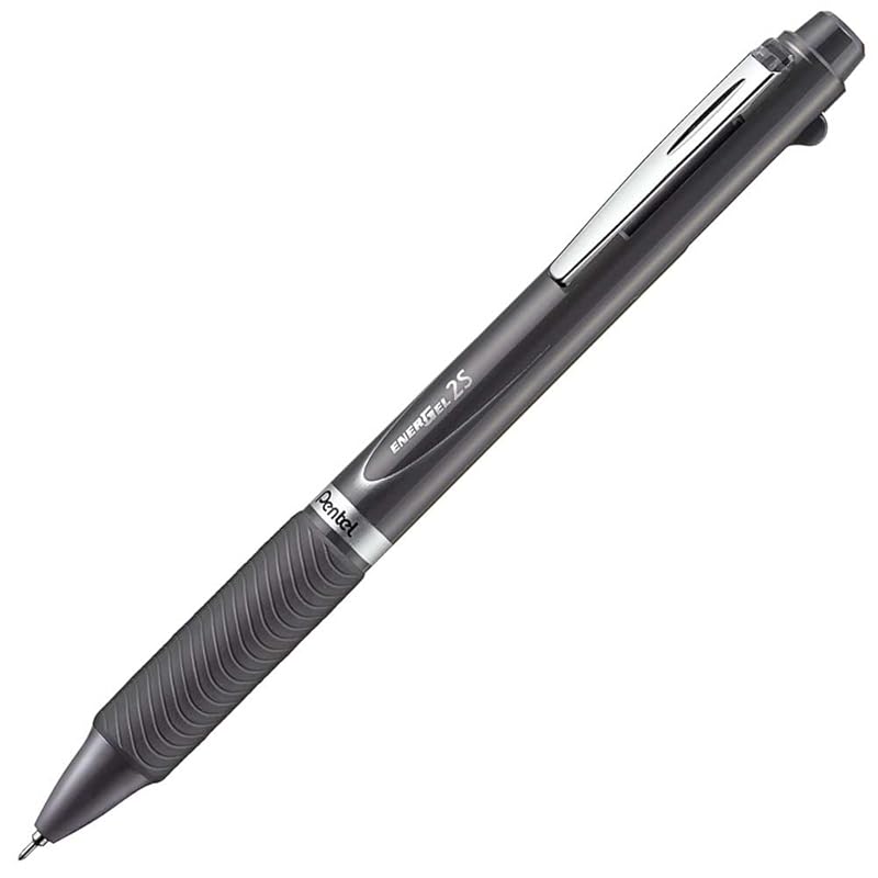 Pentel ballpoint pen gel ink Energel multifunctional 0.5mm dark gray axis XBLW355N black/red/sharp
Pentel ballpoint pen gel ink Energel multifunctional 0.5mm dark gray axis XBLW355N black/red/sharp