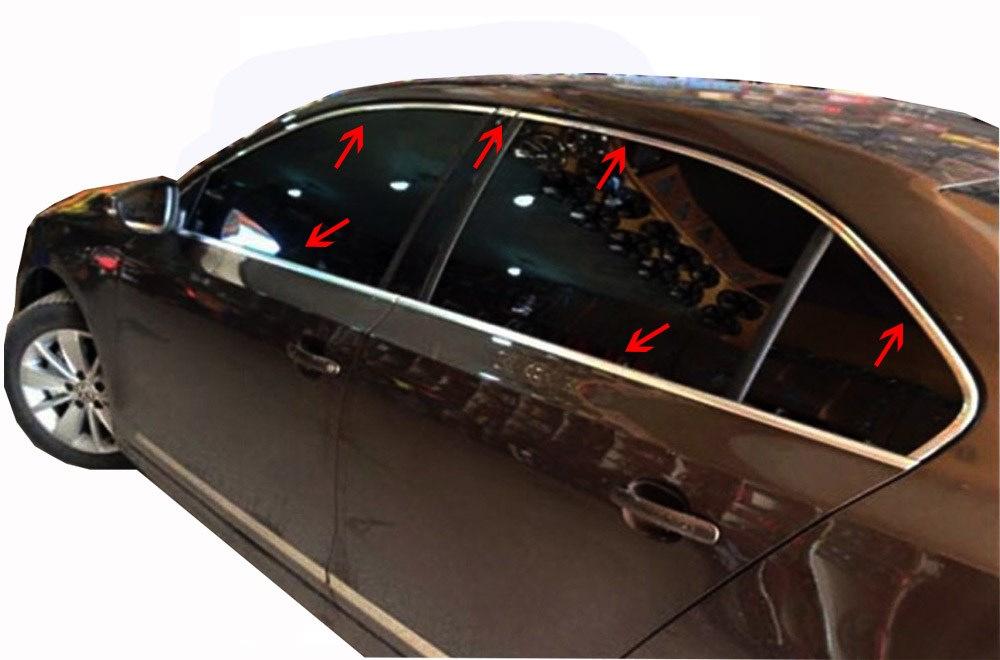 Полная окантовка окон (12 шт., нерж.) Carmos - Турецкая сталь для Volkswagen Jetta 2011-2018 гг
Полная окантовка окон (12 шт., нерж.) Carmos - Турецкая сталь для Volkswagen Jetta 2011-2018 гг