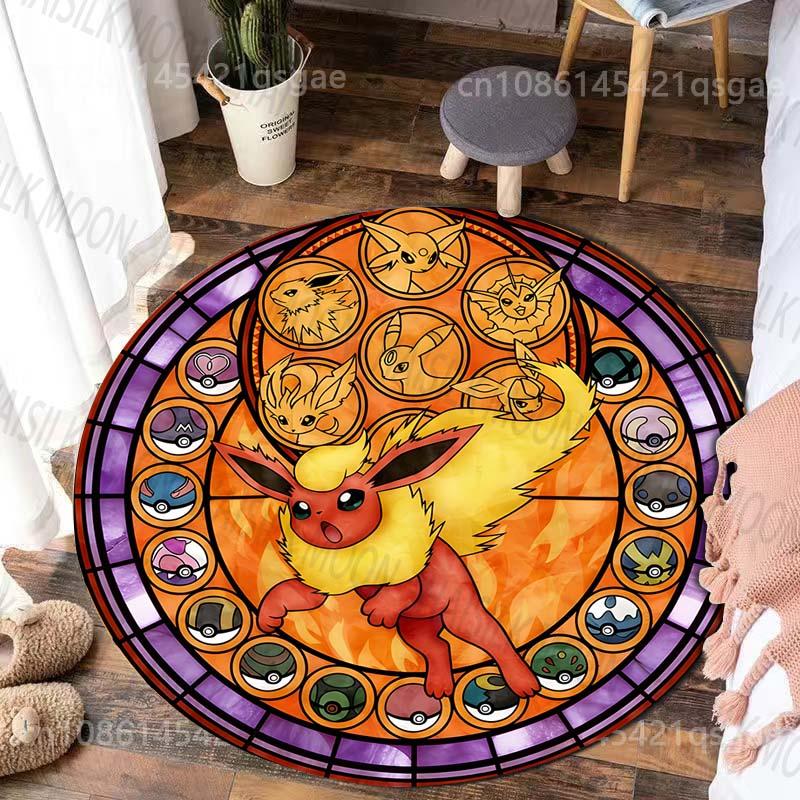 Various Sizes Sylveon Pikachu Print Round Carpet Bedroom Living Room Sofa Bedside Decor Rug Children s Room Non-slip Mat Gifts 60cm
Various Sizes Sylveon Pikachu Print Round Carpet Bedroom Living Room Sofa Bedside Decor Rug Children s Room Non-slip Mat Gifts 60cm