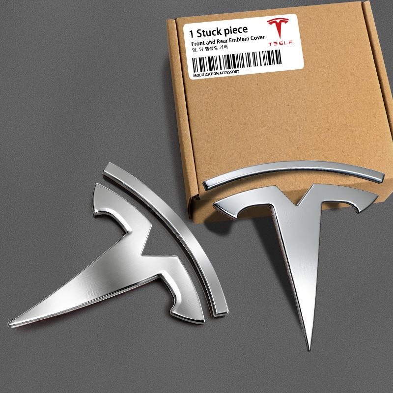 2PCS Car Front Emblem Rear Trunk Emblem Sticke for Tesla Model 3 Mode Y metal logo replacement rear and rear logos 3 front rear 2pcs срібний
2PCS Car Front Emblem Rear Trunk Emblem Sticke for Tesla Model 3 Mode Y metal logo replacement rear and rear logos 3 front rear 2pcs срібний