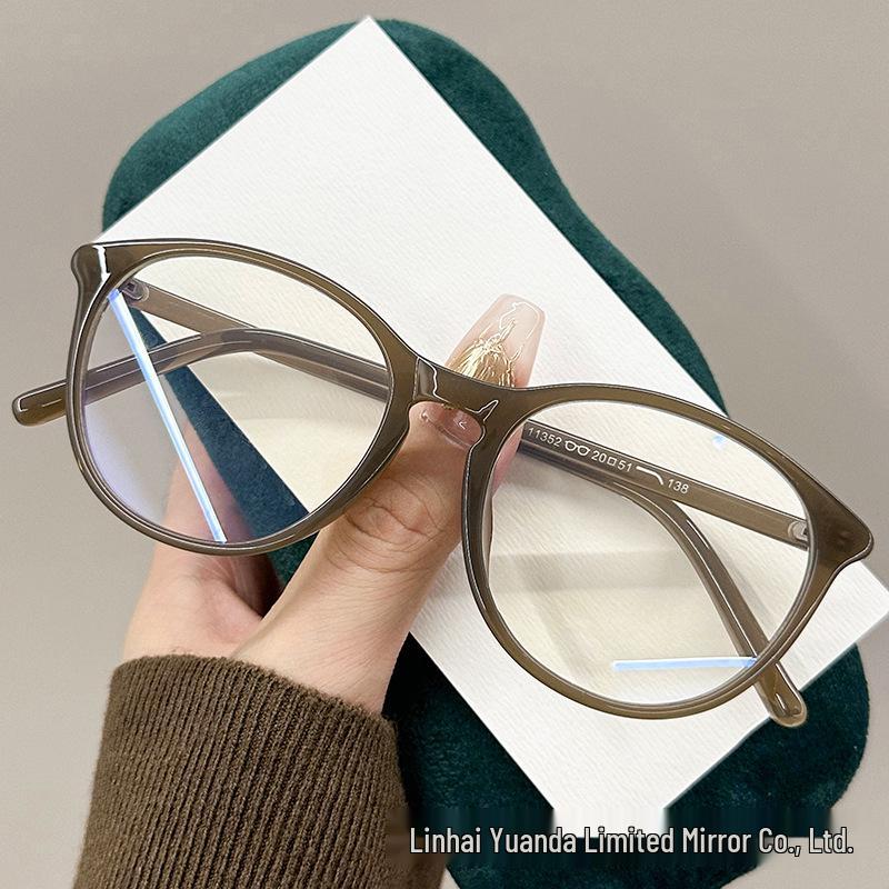 Ultra-Light Cat Eye Glasses Frame for Women, TR Material, Tea Color, Comfortable Fit, Can Accommodate Prescription Lenses
Ultra-Light Cat Eye Glasses Frame for Women, TR Material, Tea Color, Comfortable Fit, Can Accommodate Prescription Lenses