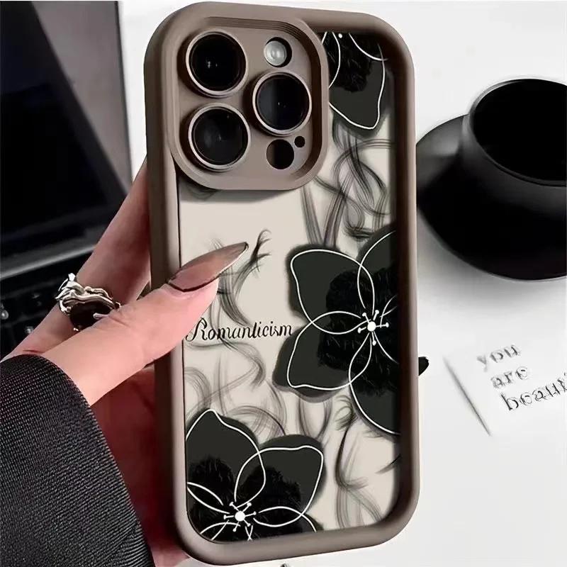 Nice Butterfly Flower Silicone Phone Case For iPhone 15 12 13 14 11 Pro Max XR XS X 7 8 Plus Shockproof matte Soft Cover iPhone XR
Nice Butterfly Flower Silicone Phone Case For iPhone 15 12 13 14 11 Pro Max XR XS X 7 8 Plus Shockproof matte Soft Cover iPhone XR