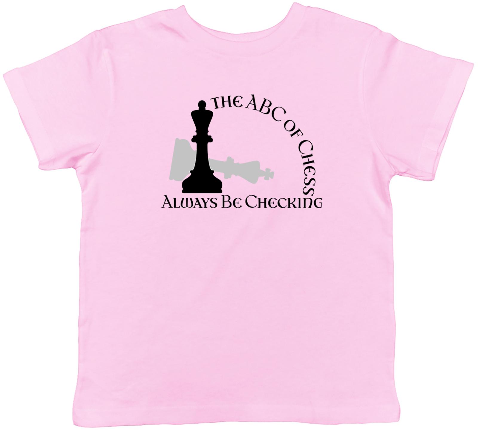 ABC Of Chess Kids T-Shirt Funny Always be Checking Childrens Boys Girls Gift 100
ABC Of Chess Kids T-Shirt Funny Always be Checking Childrens Boys Girls Gift 100