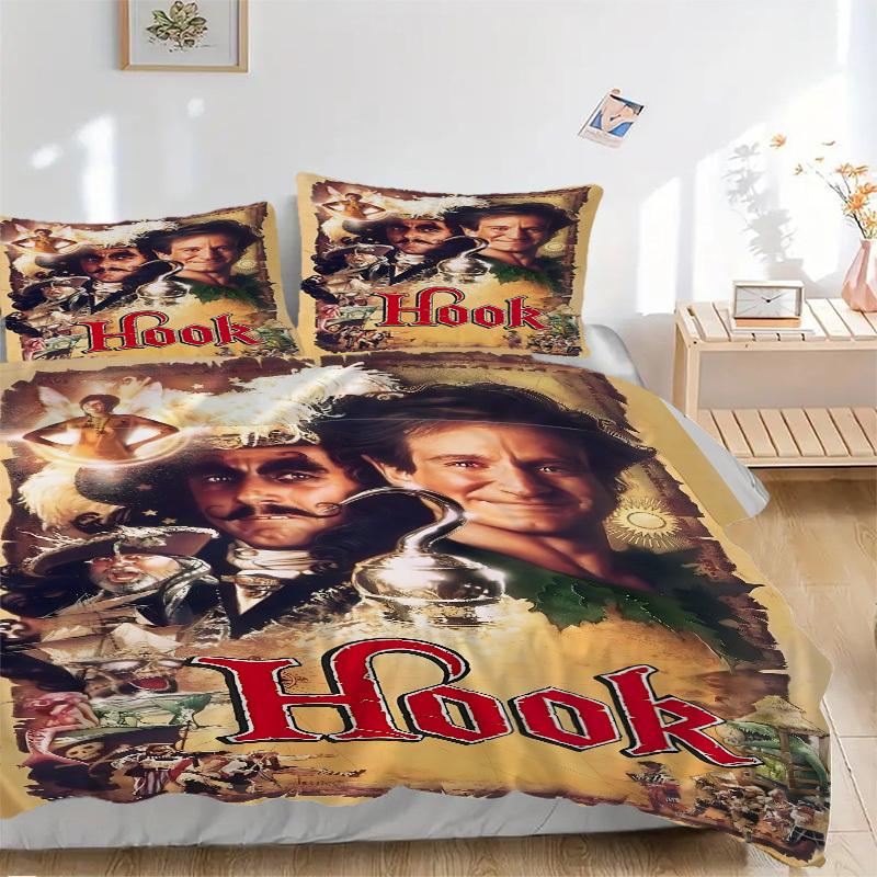 3pcs Hook Movie Poster Duvet Cover Set, 1 Duvet Cover + 2 Pillowcases (No Insert), High-Definition Print, Home & Dorm Set yy251208093 135x200cm
3pcs Hook Movie Poster Duvet Cover Set, 1 Duvet Cover + 2 Pillowcases (No Insert), High-Definition Print, Home & Dorm Set yy251208093 135x200cm