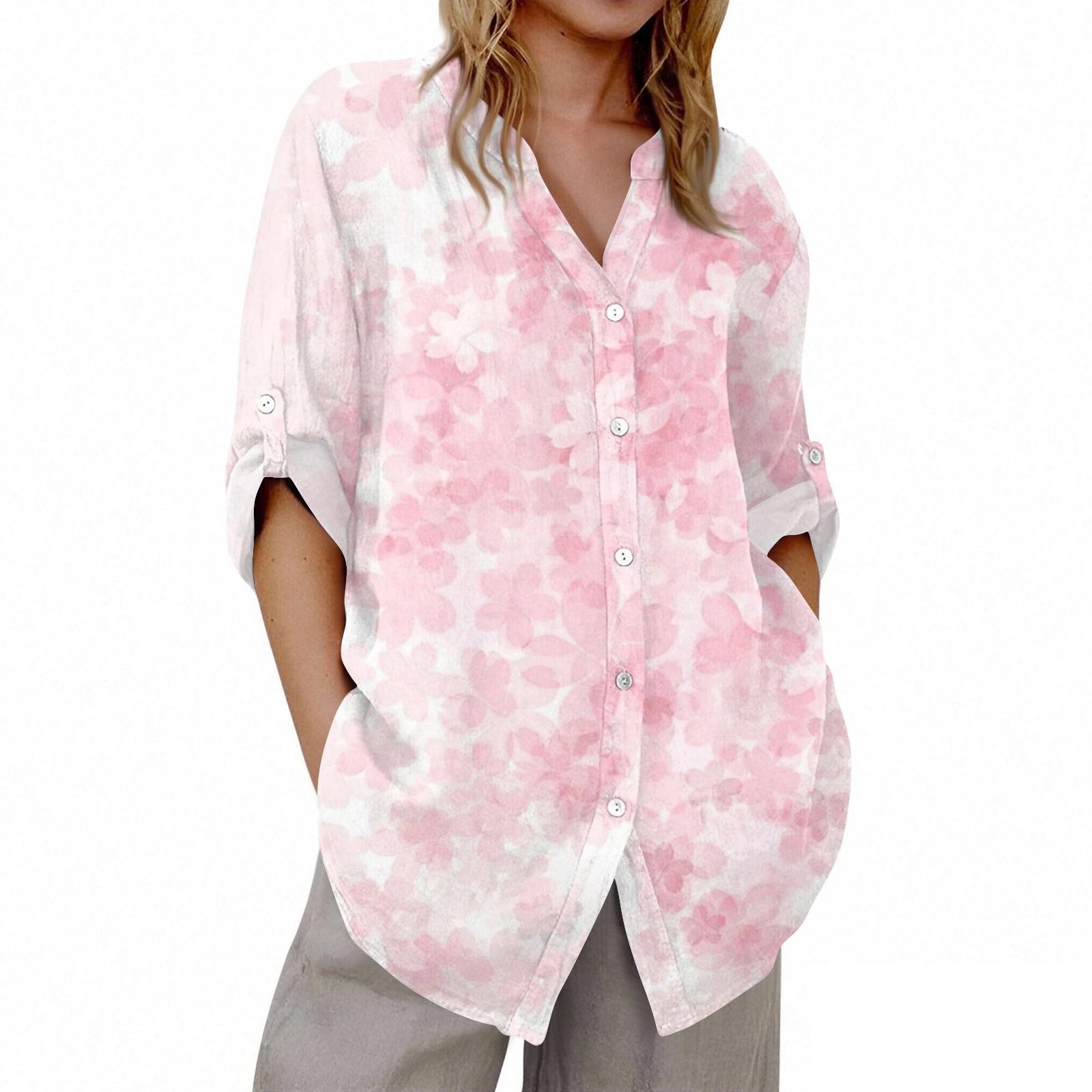 Women s V-neck 3/4 Sleeve Printed Cardigan XL розовый
Women s V-neck 3/4 Sleeve Printed Cardigan XL розовый
