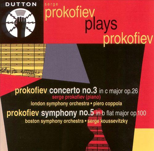 CD PROKOFIEV, BOSTON SYMPHONY ORCH; KO - Prokofiev;Piano Conc 3/Sym 5 CDBP9706 Dutton 2000 UK Classical Used
CD PROKOFIEV, BOSTON SYMPHONY ORCH; KO - Prokofiev;Piano Conc 3/Sym 5 CDBP9706 Dutton 2000 UK Classical Used