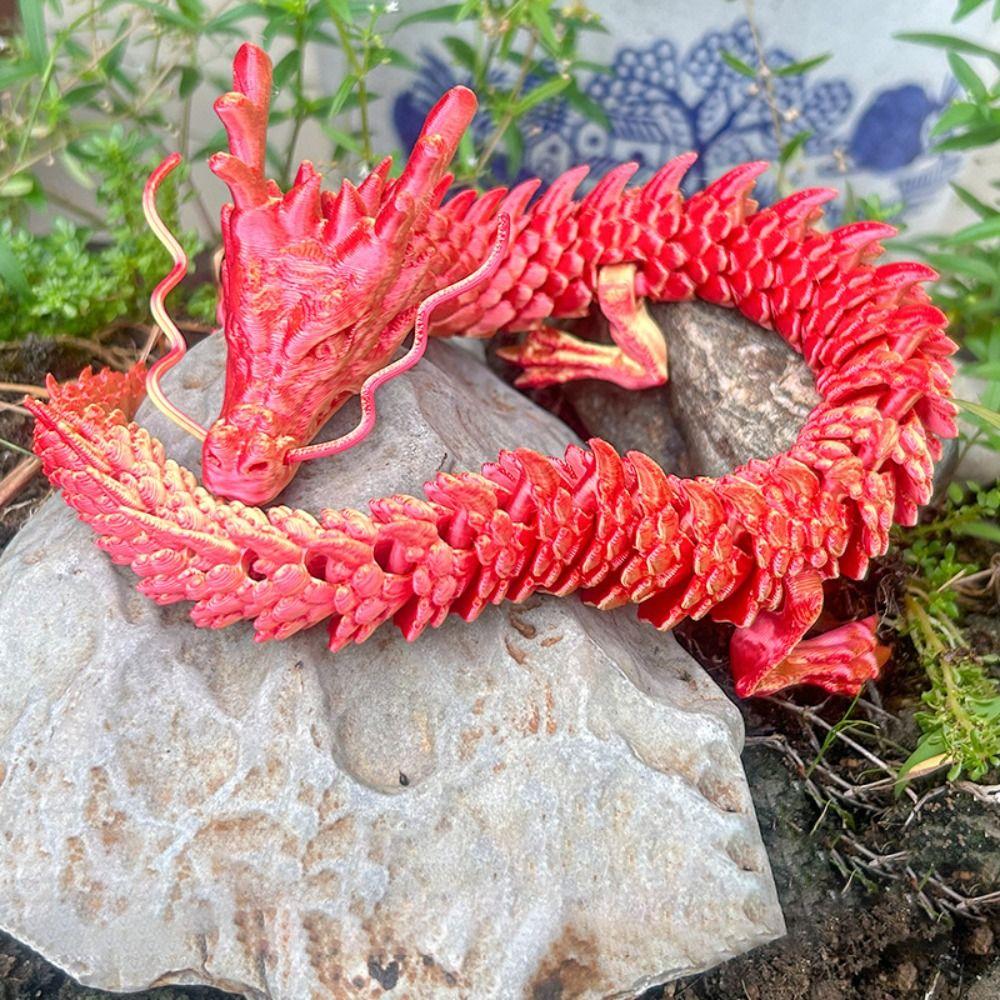 30/45cm 3D Printed Dragon Toy Multicolor Articulated Chinese Dragon Christmas 30cm-Style 07
30/45cm 3D Printed Dragon Toy Multicolor Articulated Chinese Dragon Christmas 30cm-Style 07