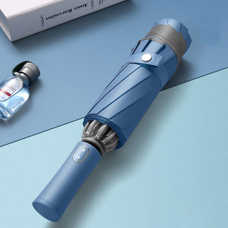 Роскошный обратный зонт для мужчин, светоотражающий полностью автоматический зонт для женщин, перевернутый зонт, ветрозащитный, прочный синий
Роскошный обратный зонт для мужчин, светоотражающий полностью автоматический зонт для женщин, перевернутый зонт, ветрозащитный, прочный синий