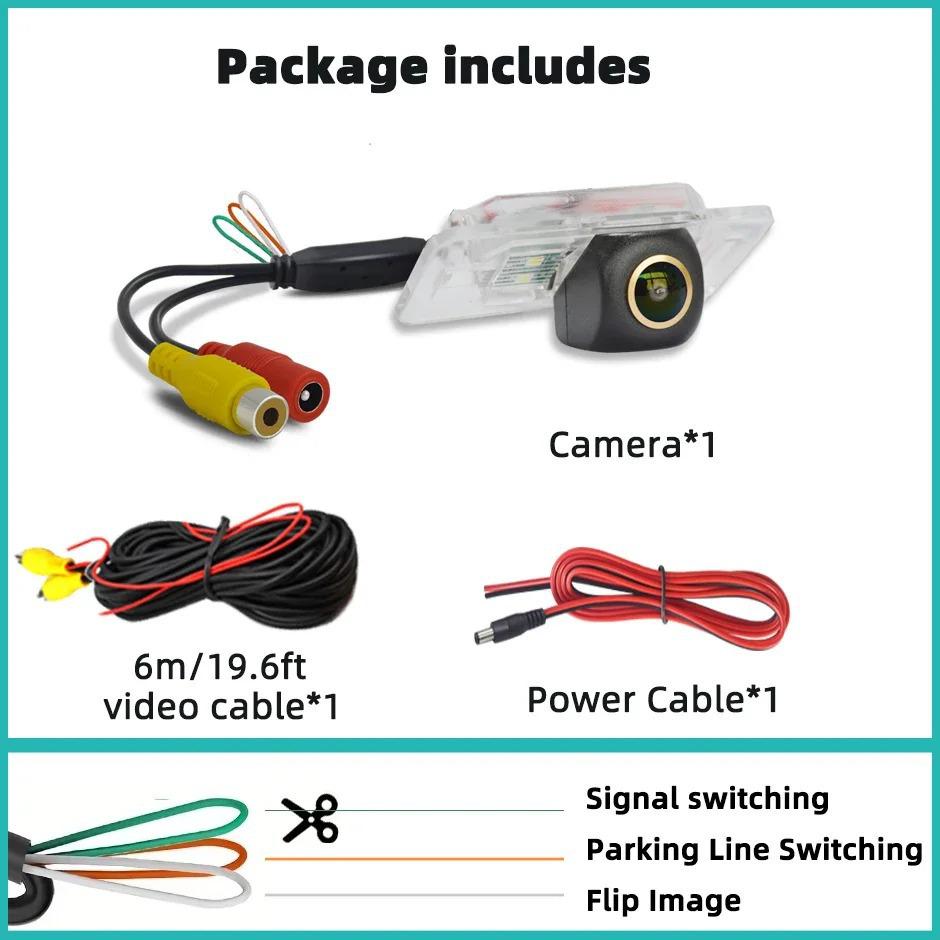 BMW-Compatible AHD Rearview Camera with Starlight Night Vision, Fill Light & Blind Spot Detection
BMW-Compatible AHD Rearview Camera with Starlight Night Vision, Fill Light & Blind Spot Detection