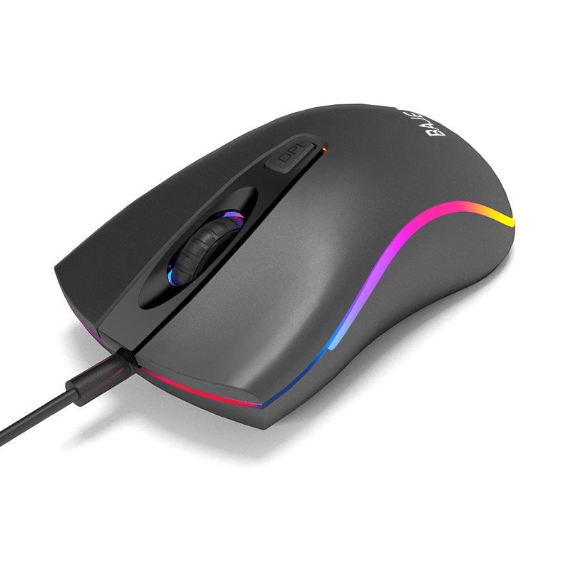 BAJEAL D1 Colorful Light E-Sports Gaming Wired Mouse USB Cable Ergonomic Laptop Computer Mouse 4-Key Design Mice As Shown A
BAJEAL D1 Colorful Light E-Sports Gaming Wired Mouse USB Cable Ergonomic Laptop Computer Mouse 4-Key Design Mice As Shown A