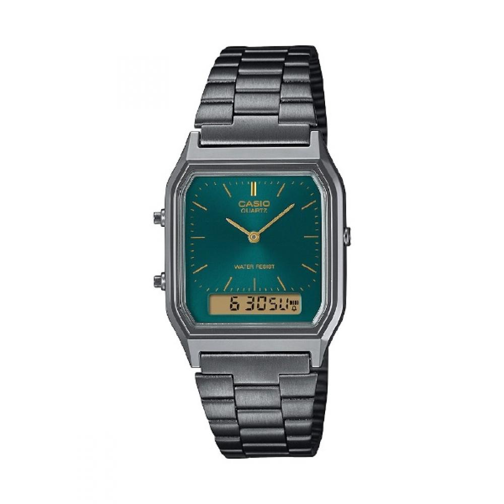 Casio Casio Classic Casio Classic цифровая аналоговая комбинированная модель темно-зеленый Aq 230egg 3ajf
Casio Casio Classic Casio Classic цифровая аналоговая комбинированная модель темно-зеленый Aq 230egg 3ajf