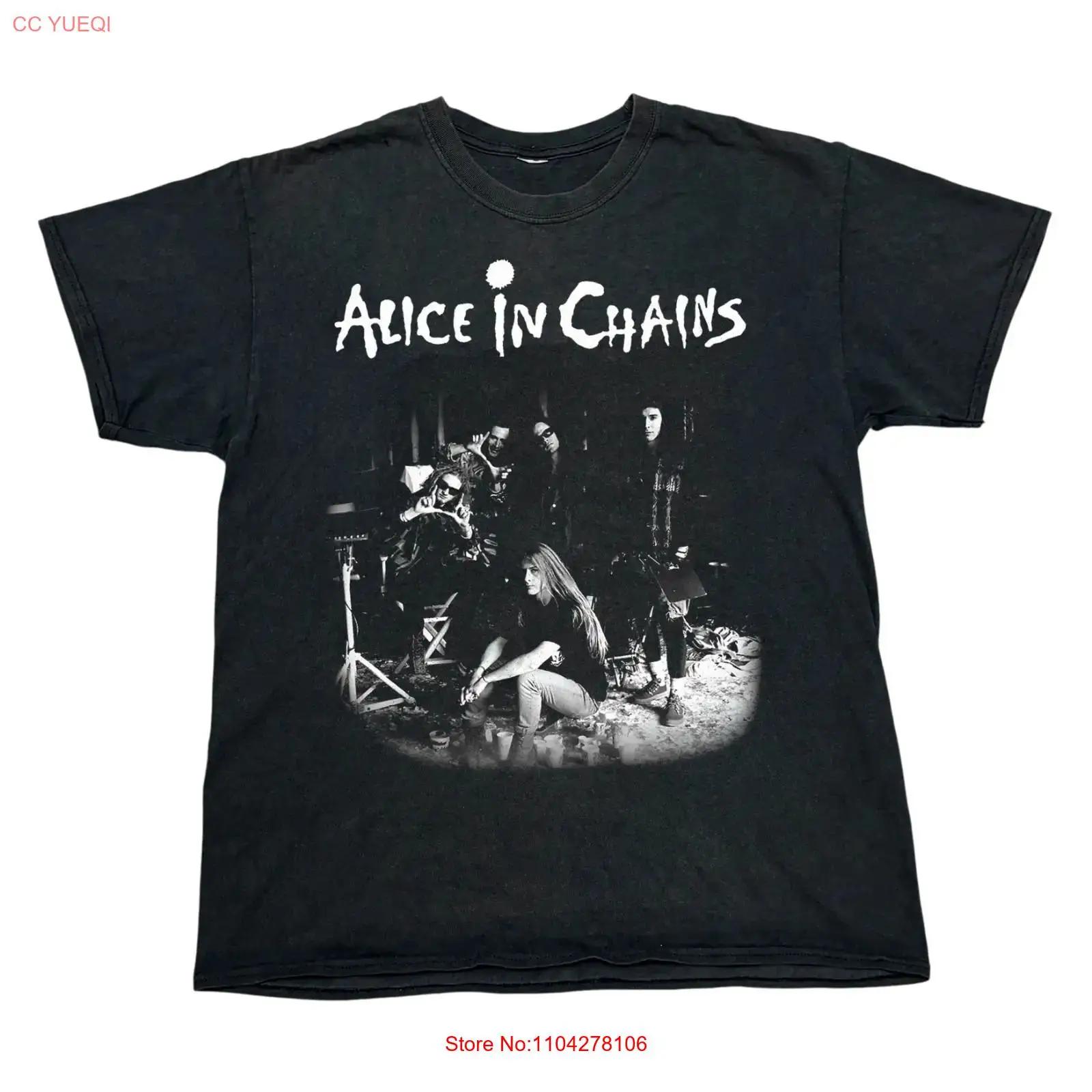 Alice in Chains America Rock Band Black T shirt Size S 5XL vintage Washed Unisex fashion Slightly designer clothes Casual S разноцветный
Alice in Chains America Rock Band Black T shirt Size S 5XL vintage Washed Unisex fashion Slightly designer clothes Casual S разноцветный