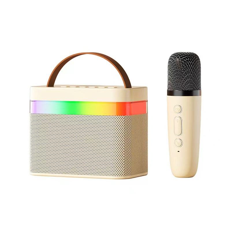 Новый портативный звуковой микрофон K13 с цветным фонарем, портативный K-Song, Bluetooth-звук, выделенный многофункциональный пользователь
Новый портативный звуковой микрофон K13 с цветным фонарем, портативный K-Song, Bluetooth-звук, выделенный многофункциональный пользователь