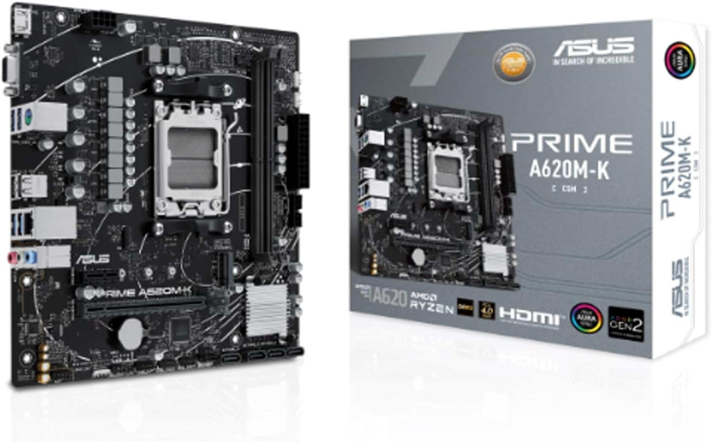 7000 series AM5 compatible A620 chipset installed mATX motherboard Domestic authorized distributor product ASUS/PRIME A620M-K-CSM/AMD/Ryzen / / / /
7000 series AM5 compatible A620 chipset installed mATX motherboard Domestic authorized distributor product ASUS/PRIME A620M-K-CSM/AMD/Ryzen / / / /