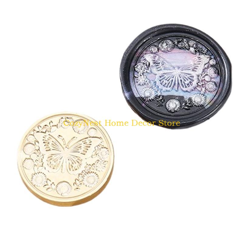 92MF Butterfly Series Wax Seal Stamp Sealing Wax Stamp for Envelopes Wedding Invitations Cards Gift Wrappings Decorations
92MF Butterfly Series Wax Seal Stamp Sealing Wax Stamp for Envelopes Wedding Invitations Cards Gift Wrappings Decorations