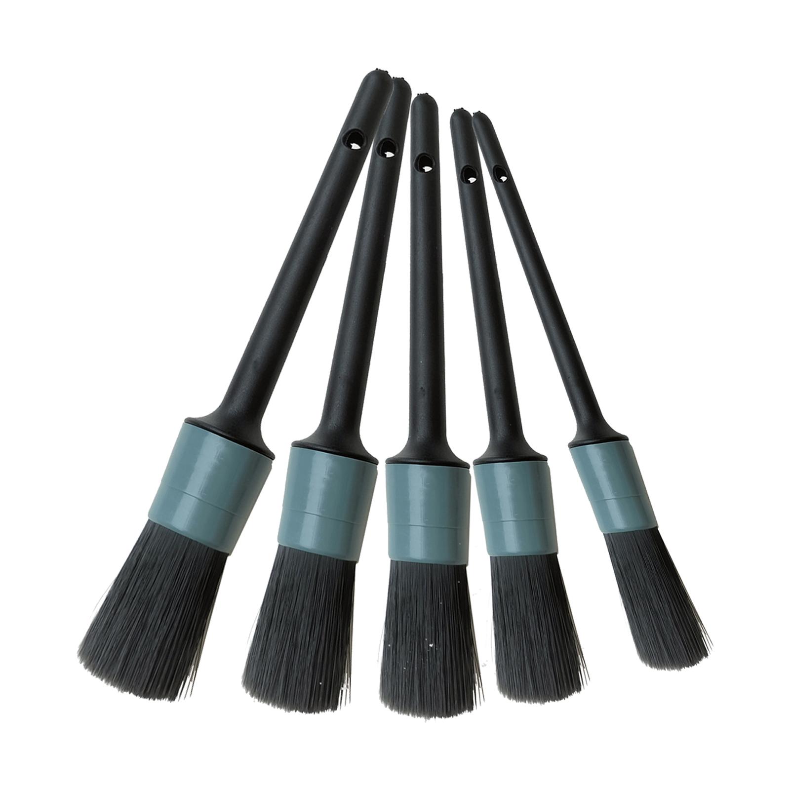 5Pcs Car Cleaning Detailing Brush Set Wheels Cleaner Car Detail Brushes For Car Leather Air Vents Dusters Interior Panels Clean
5Pcs Car Cleaning Detailing Brush Set Wheels Cleaner Car Detail Brushes For Car Leather Air Vents Dusters Interior Panels Clean