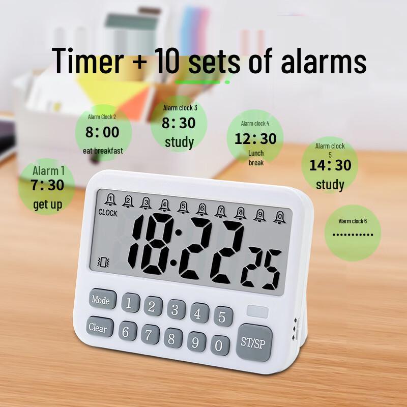 Yisheng YS-310 Silent Vibration Digital Timer
Yisheng YS-310 Silent Vibration Digital Timer