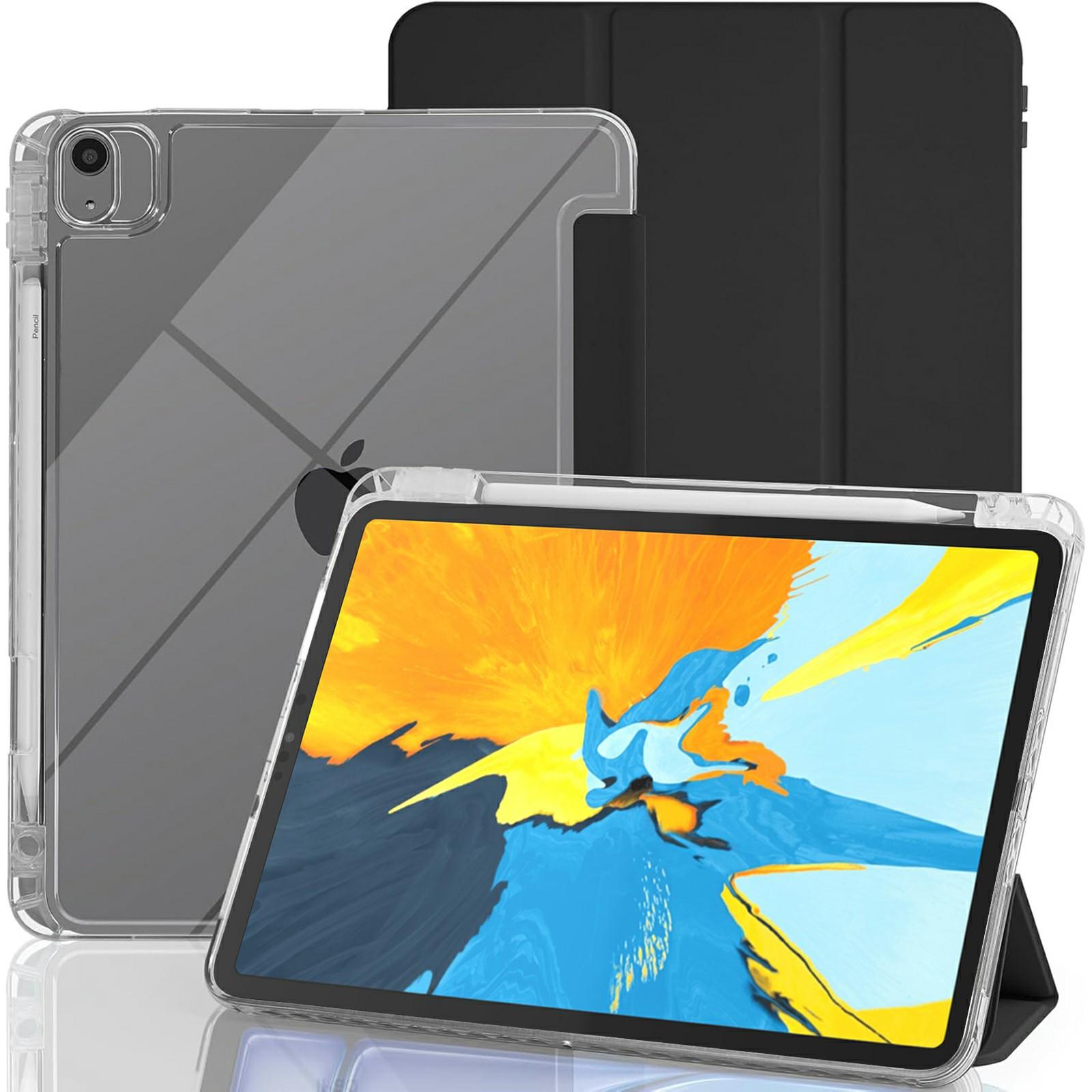 Чехол для планшета с боковым слотом для карандаша для iPad Pro 11 (2022)/(2021)/(2020)/(2018) Акрил+ТПУ+PU Кожаный чехол-книжка Black
Чехол для планшета с боковым слотом для карандаша для iPad Pro 11 (2022)/(2021)/(2020)/(2018) Акрил+ТПУ+PU Кожаный чехол-книжка Black