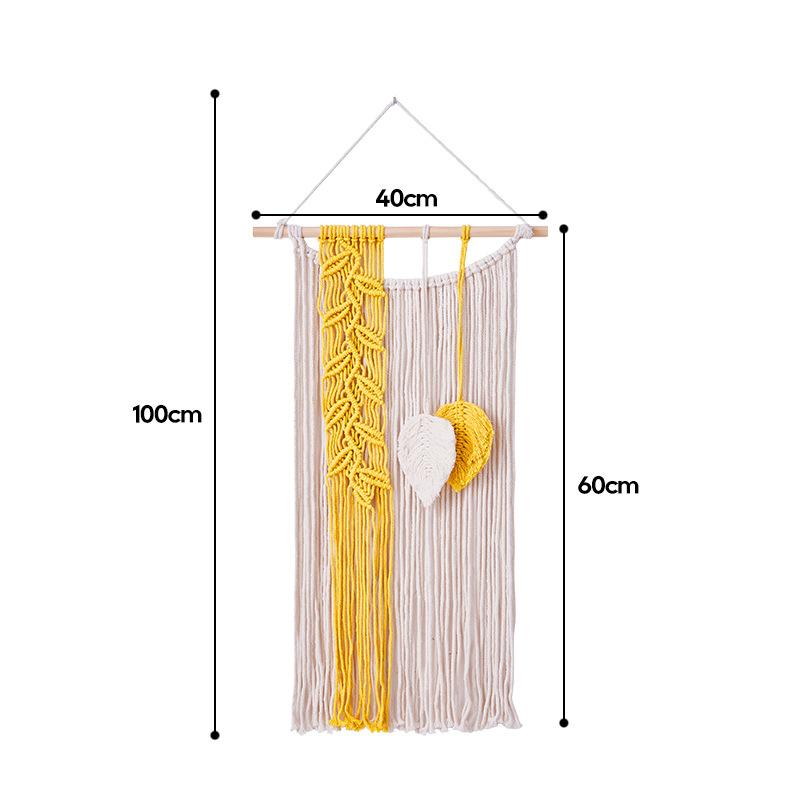 1pcs Bohemian Tassel Hand-Woven Macrame Wall Hanging Home Living Room Backdrop Decor Artistic Wall Tapestry Ornament жовтий
1pcs Bohemian Tassel Hand-Woven Macrame Wall Hanging Home Living Room Backdrop Decor Artistic Wall Tapestry Ornament жовтий