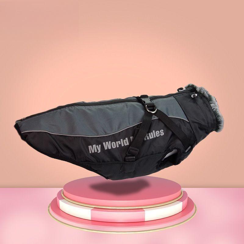 Warm Dog Winter Jacket Windproof Reflective Dogs Coat Cold Weather Padded Vest for Medium Large Dog Durable Easy To Clean XL сірий
Warm Dog Winter Jacket Windproof Reflective Dogs Coat Cold Weather Padded Vest for Medium Large Dog Durable Easy To Clean XL сірий