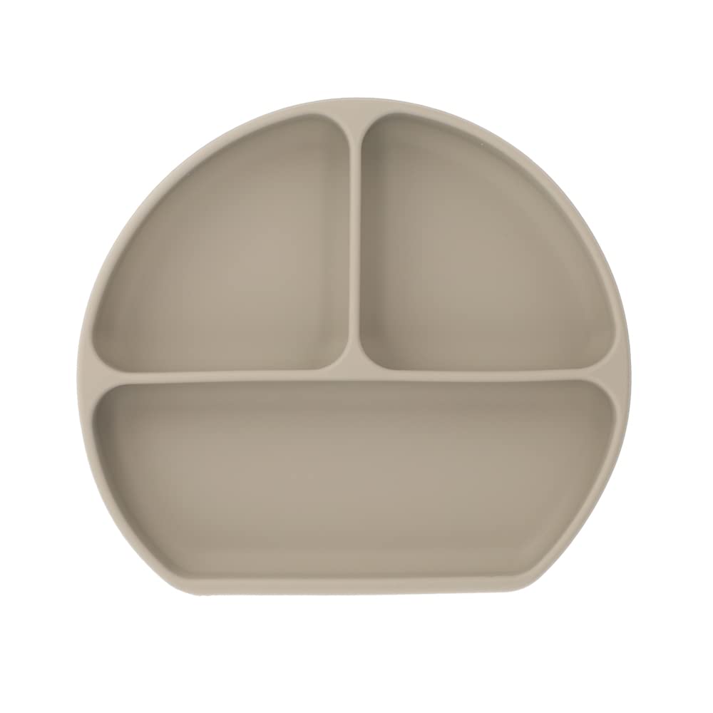 enne. Baby Food Plate with Suction Cups, Unbreakable Silicone Plate, Non-Tip, Suitable for Baby Meals (Beige Gray)
enne. Baby Food Plate with Suction Cups, Unbreakable Silicone Plate, Non-Tip, Suitable for Baby Meals (Beige Gray)