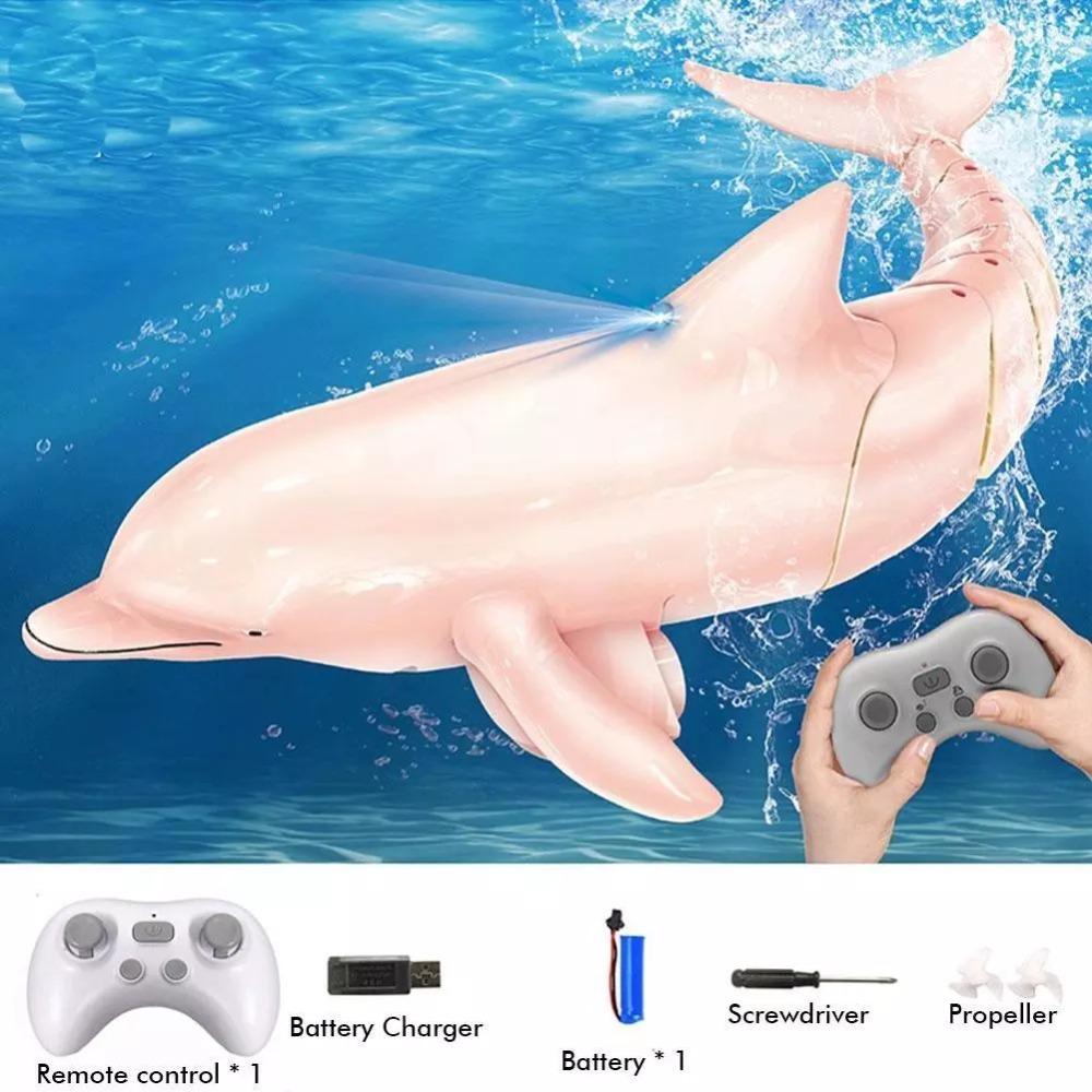 Пластиковая игрушка-симулятор дельфина, водонепроницаемая игрушка с дистанционным управлением, новые бассейны с лодкой-дельфином на радиоуправлении
Пластиковая игрушка-симулятор дельфина, водонепроницаемая игрушка с дистанционным управлением, новые бассейны с лодкой-дельфином на радиоуправлении