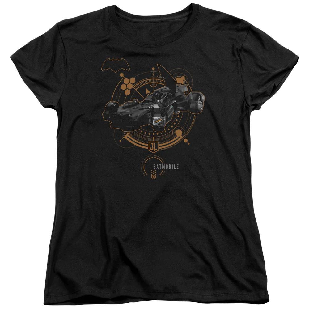 Justice League Movie Batmobile Womens T Shirt Black S
Justice League Movie Batmobile Womens T Shirt Black S