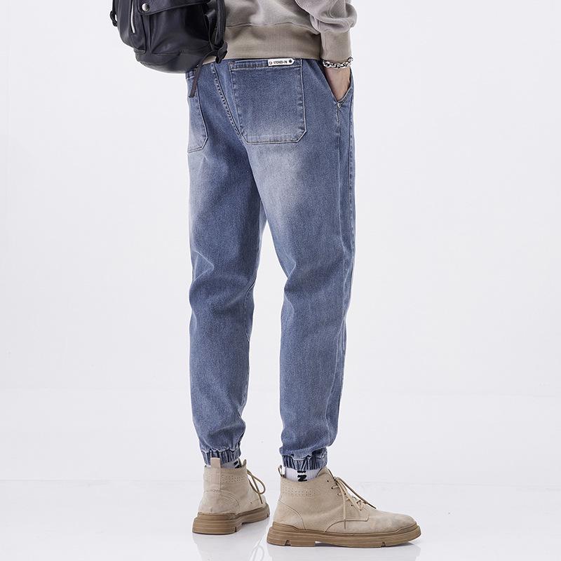 Мужские модные джинсы-шаровары в японском стиле Xintang - высококачественные повседневные брюки для весны и осени 4XL (95 kg) светло-синий
Мужские модные джинсы-шаровары в японском стиле Xintang - высококачественные повседневные брюки для весны и осени 4XL (95 kg) светло-синий