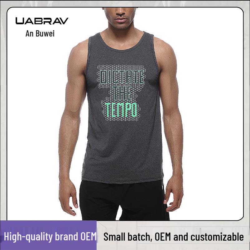 Men s Plus Size Quick-Dry Sleeveless Sports Vest for Basketball & Running Large сірий колір
Men s Plus Size Quick-Dry Sleeveless Sports Vest for Basketball & Running Large сірий колір