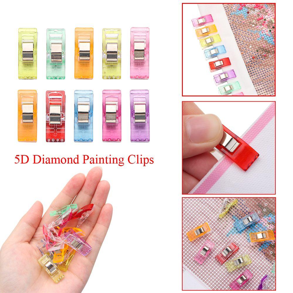 Blinder Clips 5D Diamond Painting Diamond Painting Clips Keep Painting Canvas Steady Cross Stitch 10PCS
Blinder Clips 5D Diamond Painting Diamond Painting Clips Keep Painting Canvas Steady Cross Stitch 10PCS