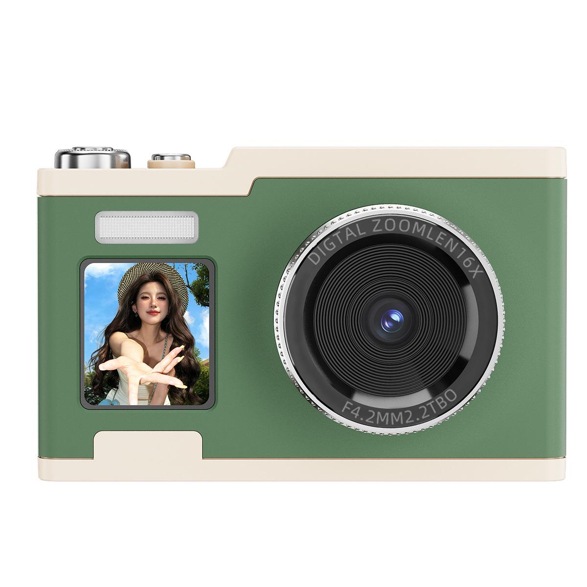 26-Year Explosive Dual-Screen Digital Camera with Cold White Skin Filter, Beauty Vlog Close-Up Light
26-Year Explosive Dual-Screen Digital Camera with Cold White Skin Filter, Beauty Vlog Close-Up Light